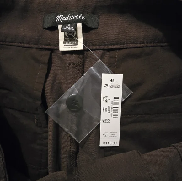 Elegant Brown Wide-Leg Pants - Picture 4 of 8